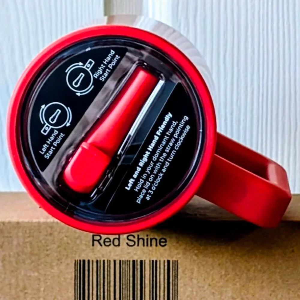 NWT LIMITED EDITION HydroJug 40oz Traveler, ❤️ RED SHINE ❤️ - Picture 8 of 8